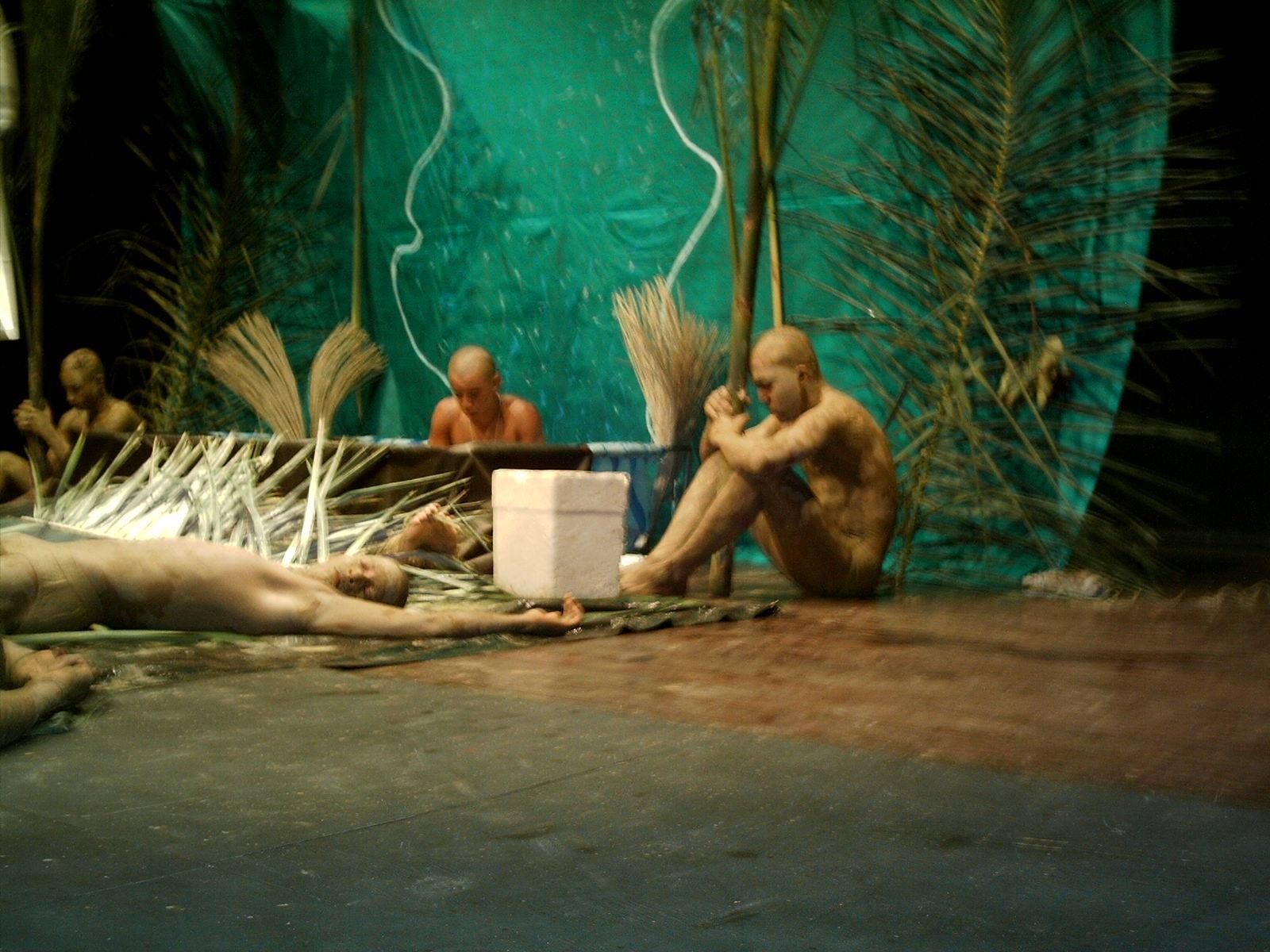 Cena do espetáculo A Dor da Natureza